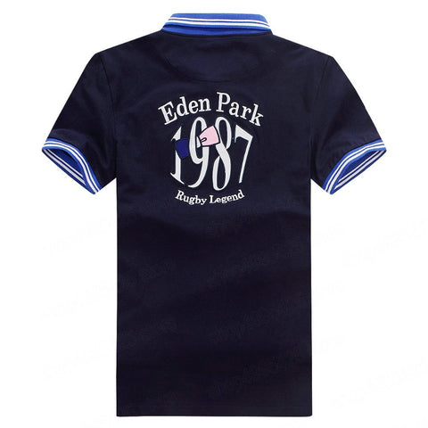 Best selling France brand eden park 2019 Summer Man Polo Shirts Cotton Short Sleeve Polos Trendy shirt for men plus size XXXL