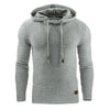 Hooded Sweatshirts Men Long-sleeved Plaid Jacquard Weaving Mens Hoodie Comfortable Soft Leisure Coat Trendy Sports Daily Hoodies